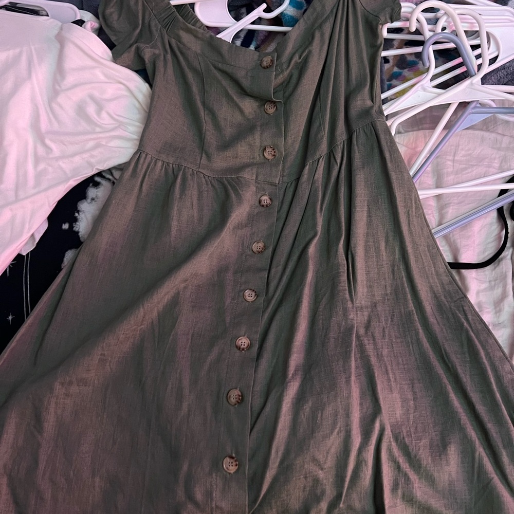 Pacsun off the shoulder dress